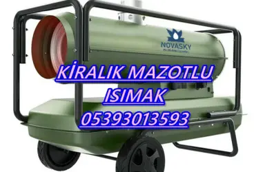  Bartın ve Batman ve Bilecik KİRALIK MAZOTLU ISITICI KİRALAMA