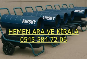 İstanbul Bahçelievler Fabrika Isıtma Sistemi Kiralama Kiralama