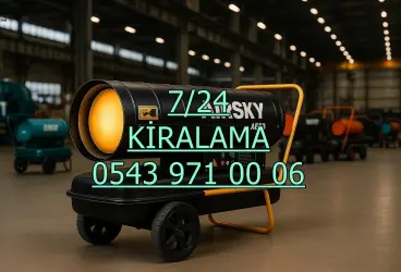 İstanbul Kağıthane Kiralık Mazotlu Isıtıcı Kiralama