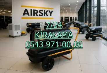 İstanbul Ümraniye Sanayi Tipi Isıtıcı Kiralama Kiralama