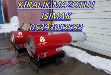  Kastamonu ve Burdur ve Bartın KİRALIK MAZOTLU ISITICI KİRALAMA