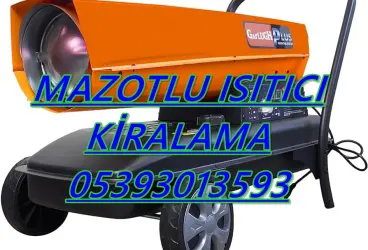  Uşak ve Sivas ve Sivas KİRALIK MAZOTLU ISITICI KİRALAMA