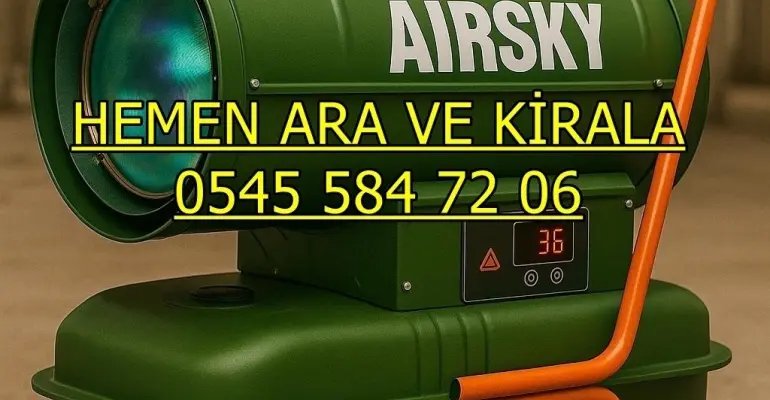 Adalar ve Arnavutköy ve Ataşehir Mazotlu Isımak Elektrikli Isıtıcı Kiralama