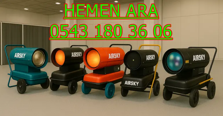 Avcılar ve Bağcılar ve Bahçelievler Mazotlu Isımak Elektrikli Isıtıcı Kiralama