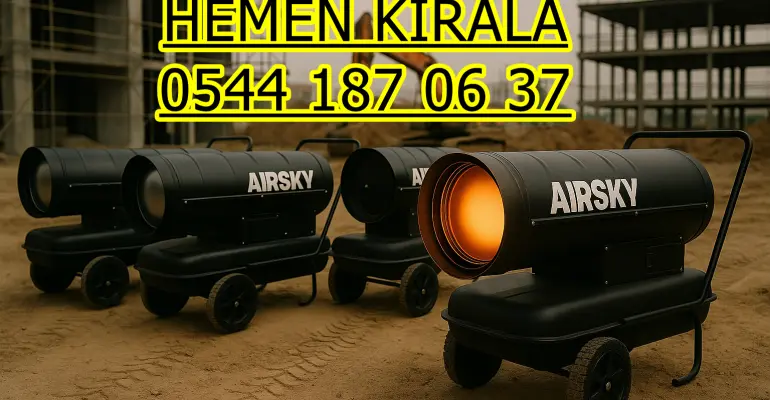 Beşiktaş ve Beykoz ve Beylikdüzü Mazotlu Isımak Elektrikli Isıtıcı Kiralama