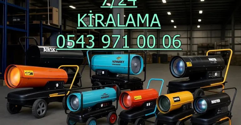 Beyoğlu ve Büyükçekmece ve Çatalca Mazotlu Isımak Elektrikli Isıtıcı Kiralama