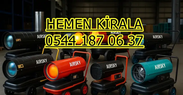 Etimesgut Mazotlu Isımak Elektrikli Isıtıcı Kiralama