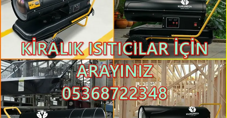 Hatay ve Konya ve Muğla KİRALIK MAZOTLU ISITICI KİRALAMA