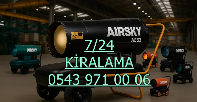 İstanbul Avrupa Mazotlu Isımak Elektrikli Isıtıcı Kiralama