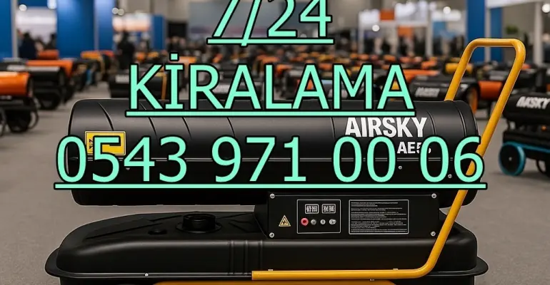 İstanbul Küçükçekmece Kiralık Elektrikli Isımak Kiralama