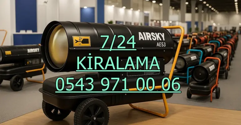 İstanbul Mazotlu Isımak Elektrikli Isıtıcı Kiralama