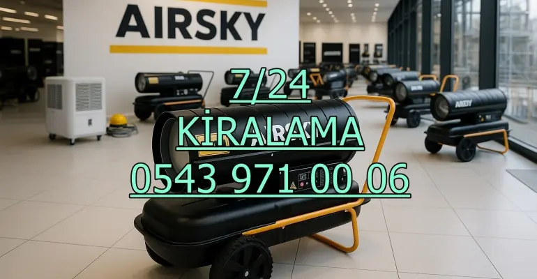 İstanbul Ümraniye Sanayi Tipi Isıtıcı Kiralama Kiralama