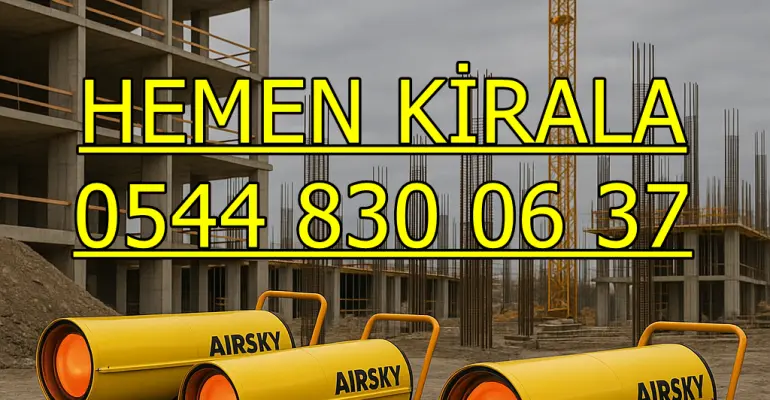 İstanbul Üsküdar Kiralık Elektrikli Isımak Kiralama