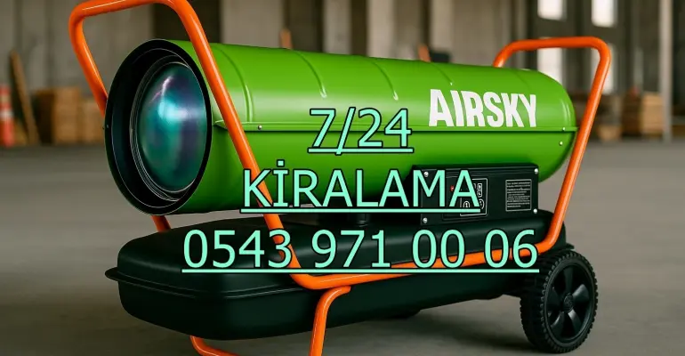 Tunceli Merkez Büyük Alan Isıtıcı Kiralama Kiralama